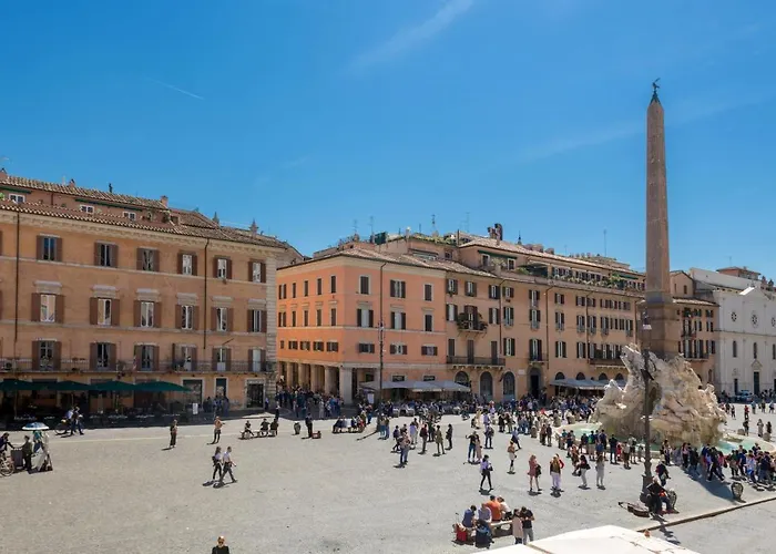 New! Amazing Piazza Navona View Apartment