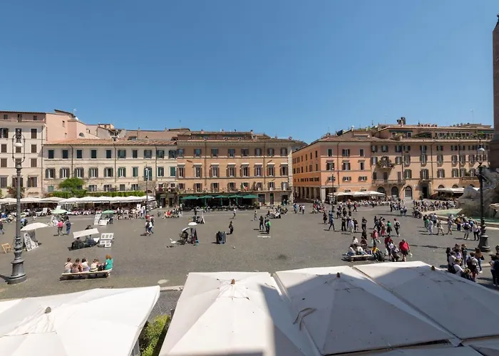 New! Amazing Piazza Navona View * Rom