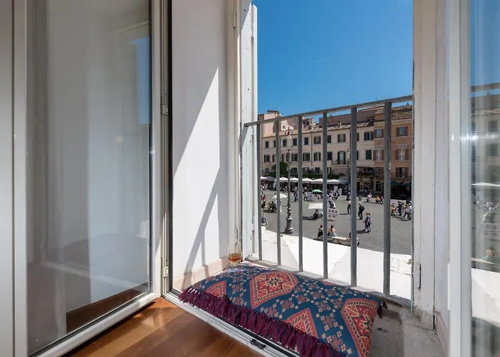 New! Amazing Piazza Navona View * Rom