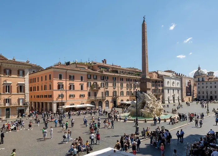New! Amazing Piazza Navona View Rom